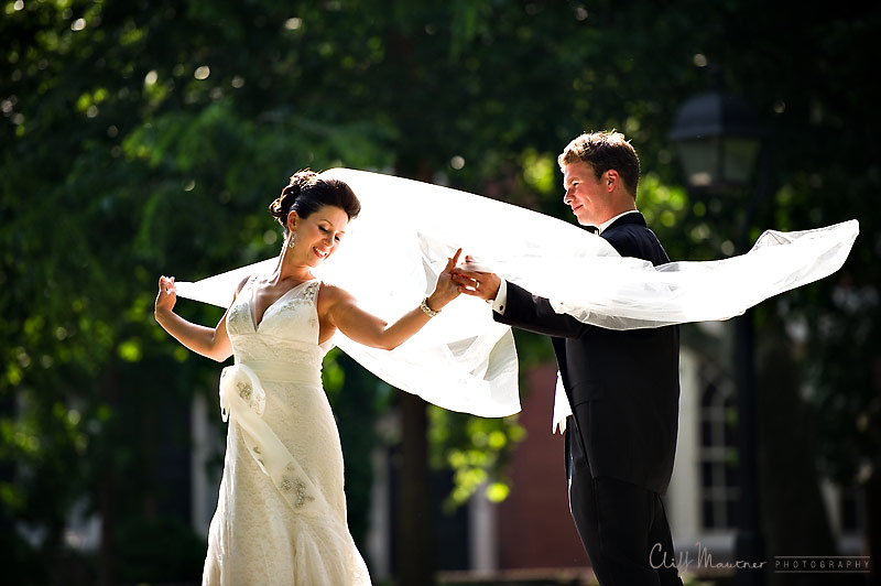 Liza and Nick – Cescaphe Atrium at the Curtis Center